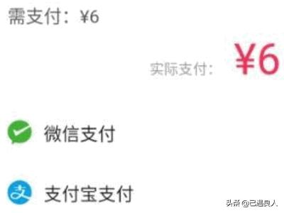 然后会弹出微信或者支付宝支付的方式，这里选择一种你常用并且金额充足的，点击这个选择，然后点击充值按钮
