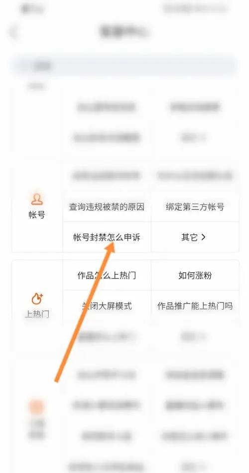 点击“帐号封禁怎么申诉” 点击“帐号封禁怎么申诉”